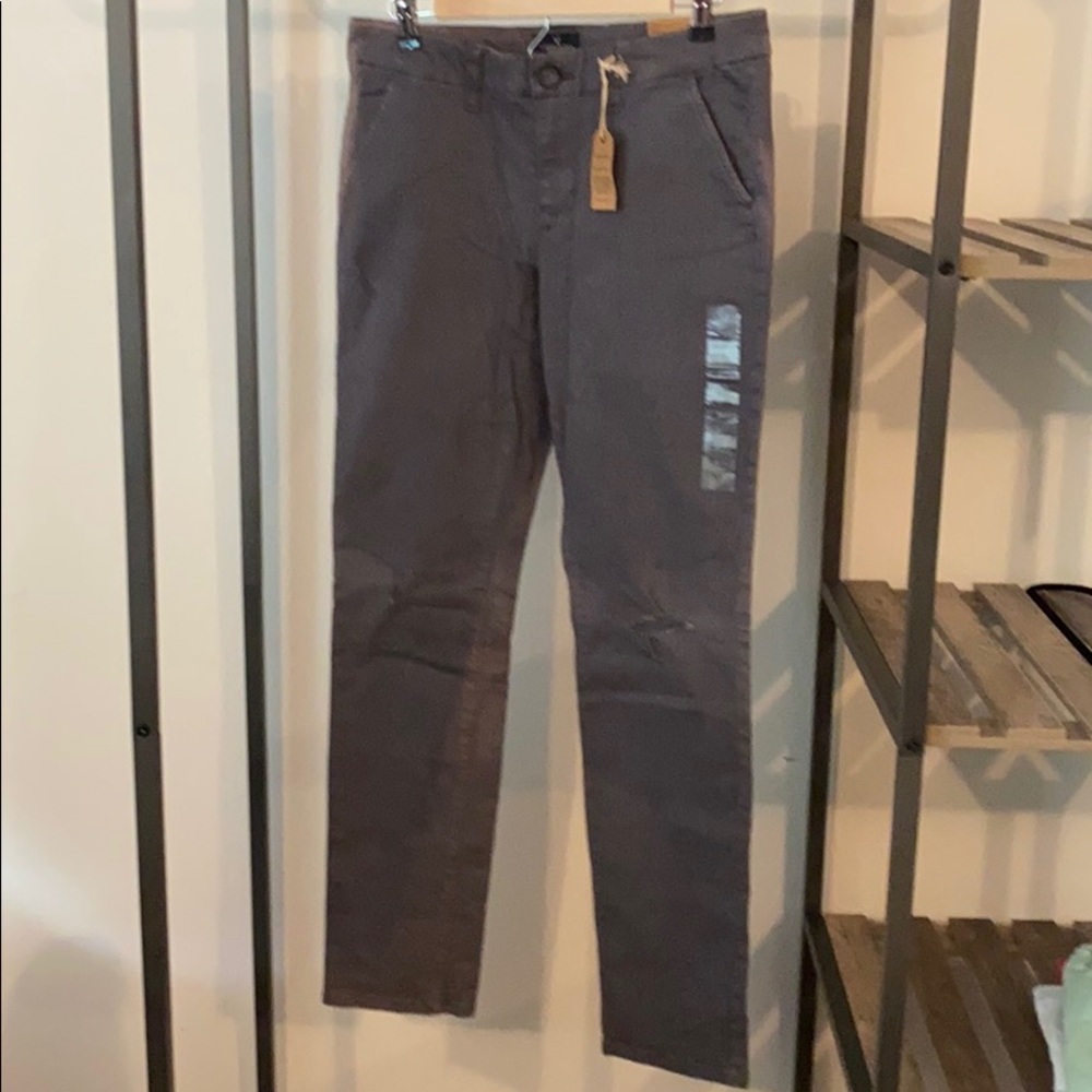 Gray American Eagle Skinny Leg Pants